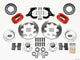 Wilwood Forged Dynalite Front Kit 11.75in Red 59-64 Chevy Impala / 63-64 Corvette - Mammoth Racing -