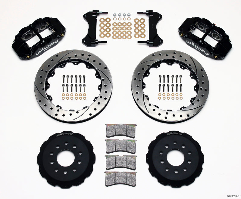 Wilwood Narrow Superlite 6R Front Hat Kit 13.06in Drilled 98-02 Camaro/Firebird - My Store
