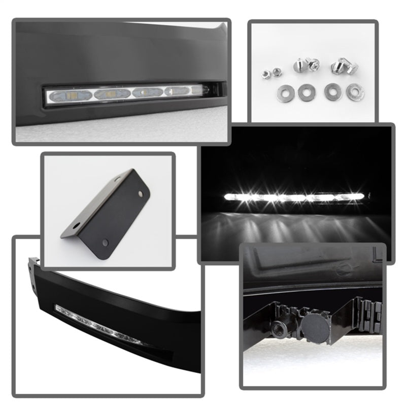 Spyder Toyota Tundra 07-13 Daytime LED Running Lights (XSP-X Model Look)wo/swtch Blk FL-DRL-TTU07-BK - Mammoth Racing -