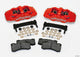 Wilwood Aero6 Front Caliper & Bracket Kit - Red 97-13 C5/c6 Corvette w/ OEM Hd/z51 Rotors - Mammoth Racing -