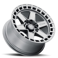 Icon Raider 17x8.5 6x5.5 0mm Offset 4.75in BS Titanium Wheel - Mammoth Racing -