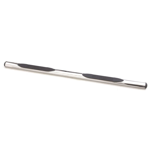 Lund 05-17 Nissan Frontier Crew Cab 4in. Oval Straight SS Nerf Bars - Polished