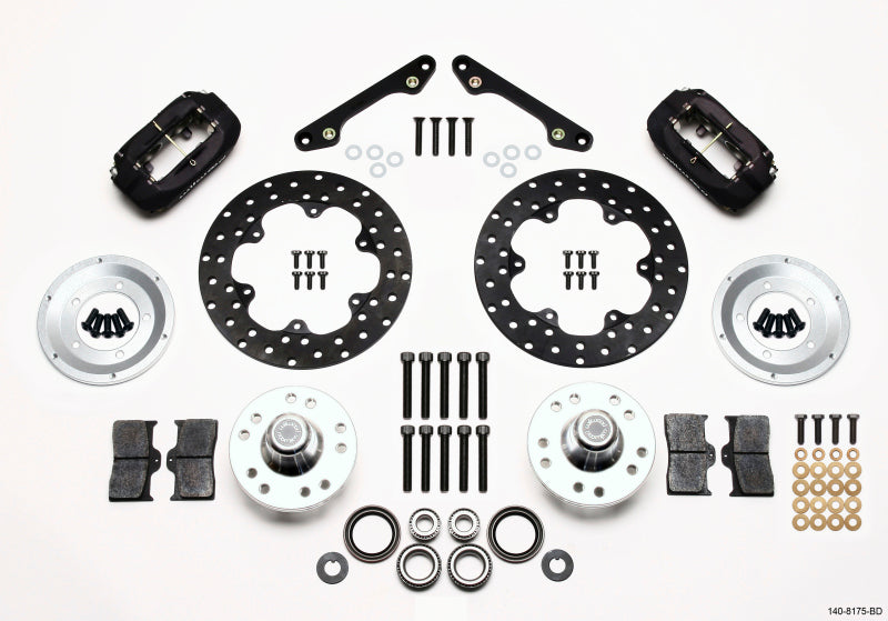 Wilwood Forged Dynalite Front Drag Kit Drilled Rotor 79-81 Camaro - My Store