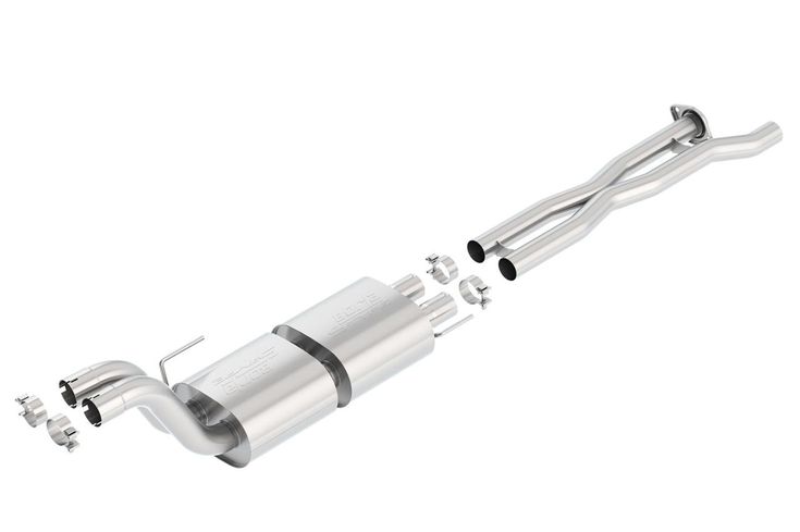 BORLA 60637 Raptor 2017 3.5L At Rwd 4Dr Cc Sb Ec Stb 3 In S-Type Mid-Section Assembly - My Store