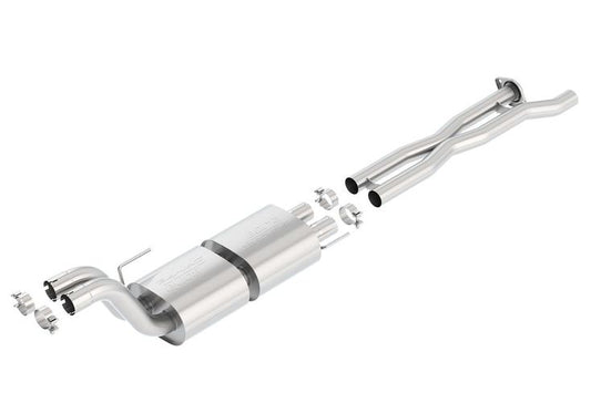 BORLA 60637 Raptor 2017 3.5L At Rwd 4Dr Cc Sb Ec Stb 3 In S-Type Mid-Section Assembly