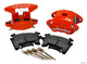 Wilwood D154 Rear Caliper Kit - Red 1.12 / 1.12in Piston 1.04in Rotor - Mammoth Racing -