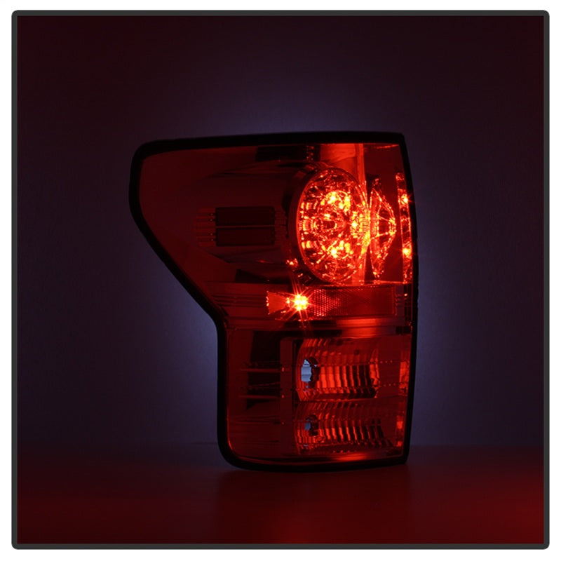 Spyder Toyota Tundra 07-13 LED Tail lights Smoke ALT-YD-TTU07-LED-SM - Mammoth Racing -