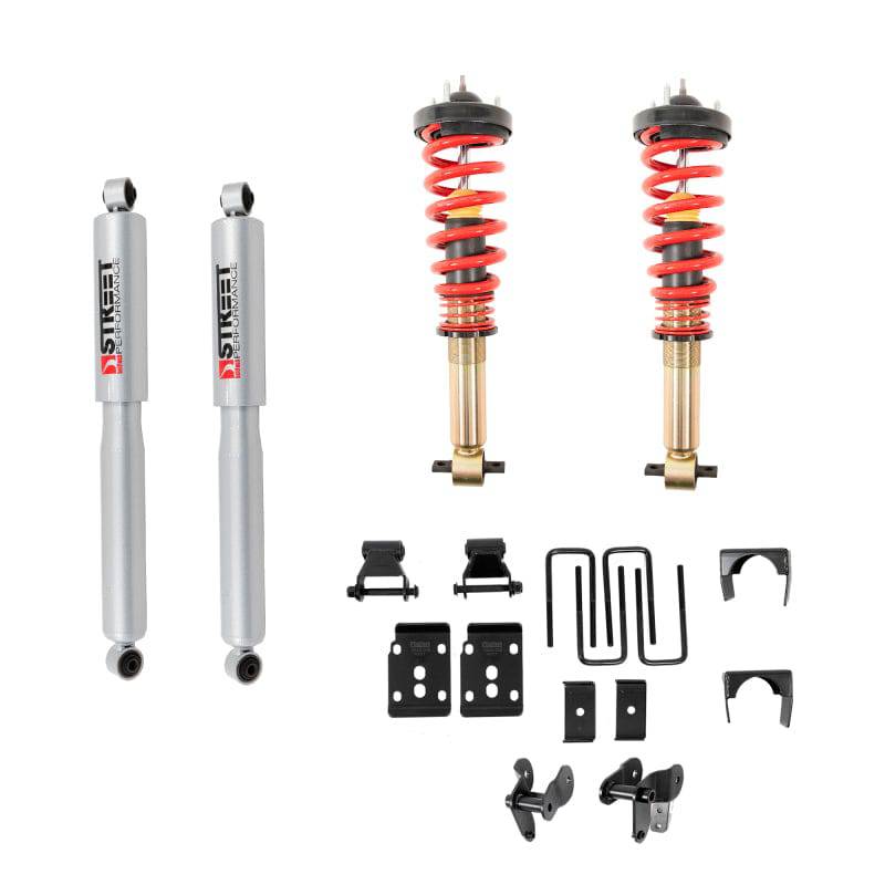 Belltech 2021+ Ford F-150 4WD Performance Coilover Kit - Mammoth Racing -