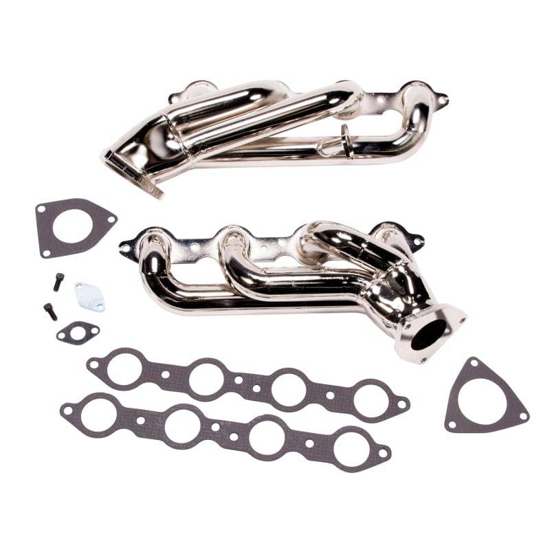 BBK 99-04 GM Truck SUV 6.0 Shorty Tuned Length Exhaust Headers - 1-3/4 Titanium Ceramic - Mammoth Racing -