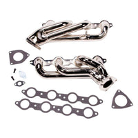 BBK 99-04 GM Truck SUV 6.0 Shorty Tuned Length Exhaust Headers - 1-3/4 Titanium Ceramic - Mammoth Racing -