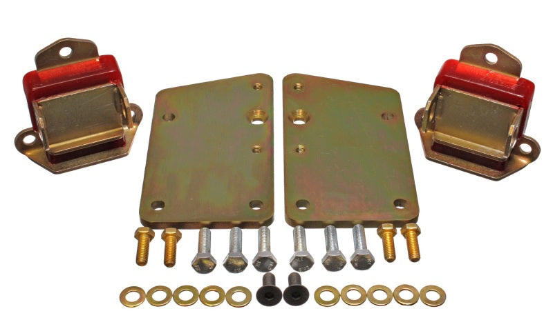 Energy Suspension Ls Conversion Mtr Mount Set  - Red - Mammoth Racing -