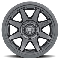 Icon Rebound Pro 17x8.5 6x135 6mm Offset 5in BS 87.1mm Bore Satin Black Wheel - Mammoth Racing -