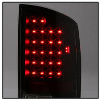 Xtune Dodge Ram 02-06 1500 / Ram 2500/3500 03-06 LED Tail Light Black ALT-JH-DR02-LED-BK - Mammoth Racing -