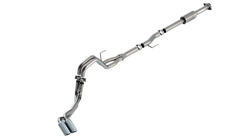 Borla F-150 2021 2.7L/3.5L 4dr CC SB EC STB Lari/King R/Plinum/LTD 3/2.25 DSE Cat-Back AK CHR Tips - Mammoth Racing -
