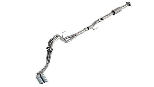 Borla F-150 2021 2.7L/3.5L 4dr CC SB EC STB Lari/King R/Plinum/LTD 3/2.25 DSE Cat-Back AK CHR Tips - Mammoth Racing -