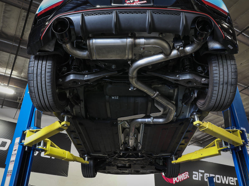 aFe Hyundai Veloster N 21-22 L4-2.0L (t) Takeda Cat-Back Exhaust System- Polished Tips - Mammoth Racing -