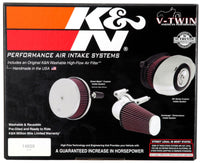 K&N 08-17 Harley Davidson Touring V-Twin Performance Intake - Mammoth Racing -