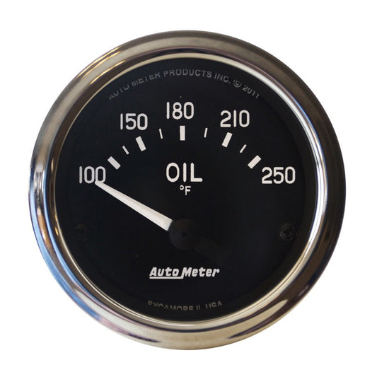 Autometer Cobra 2 1/16in 100-250 Deg Electric Oil Temperature Gauge - My Store