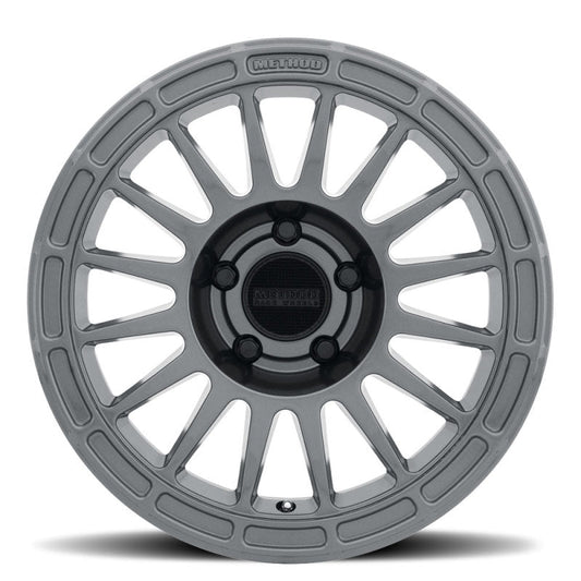 Method Mr314 17x7.5 +25mm Offset 5x120 70.1mm CB Gloss Titanium Wheel