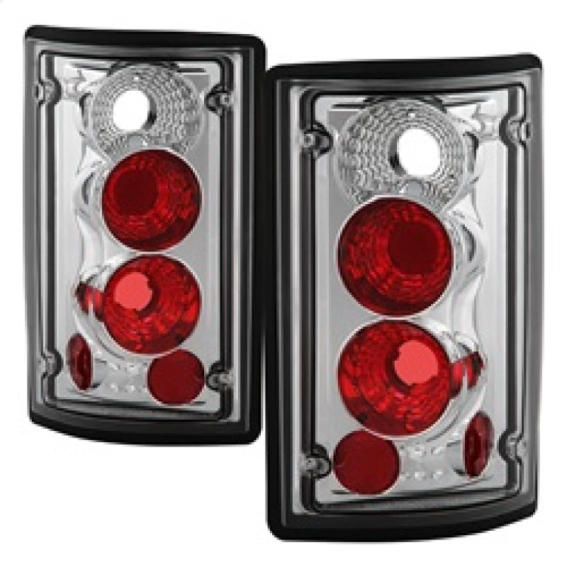 Spyder Ford Excursion 00-06/Econoline 150/250/350/450/550 95-06 Euro Tail Lights Chrm ALT-YD-FEC00-C - Mammoth Racing -