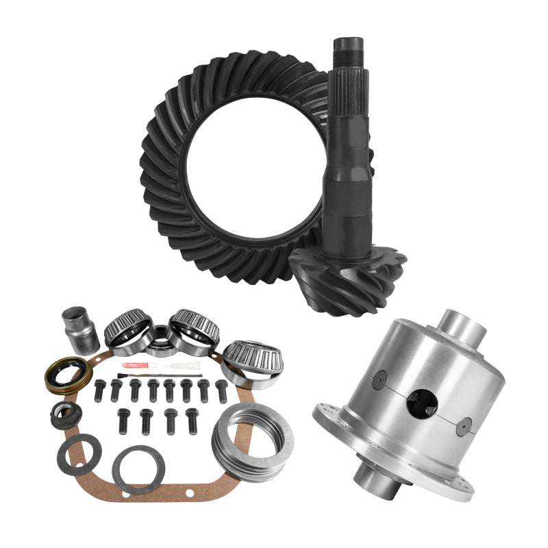 Yukon 10.5in Ford 4.88 Rear Ring & Pinion Install Kit 35 Spline Positraction - My Store
