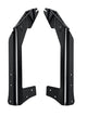 KC HiLiTES 07-18 Jeep JK Overhead Mount Bracket Set (for 50in. Gravity LED Pro6/C-Series LED Lights) - Mammoth Racing -