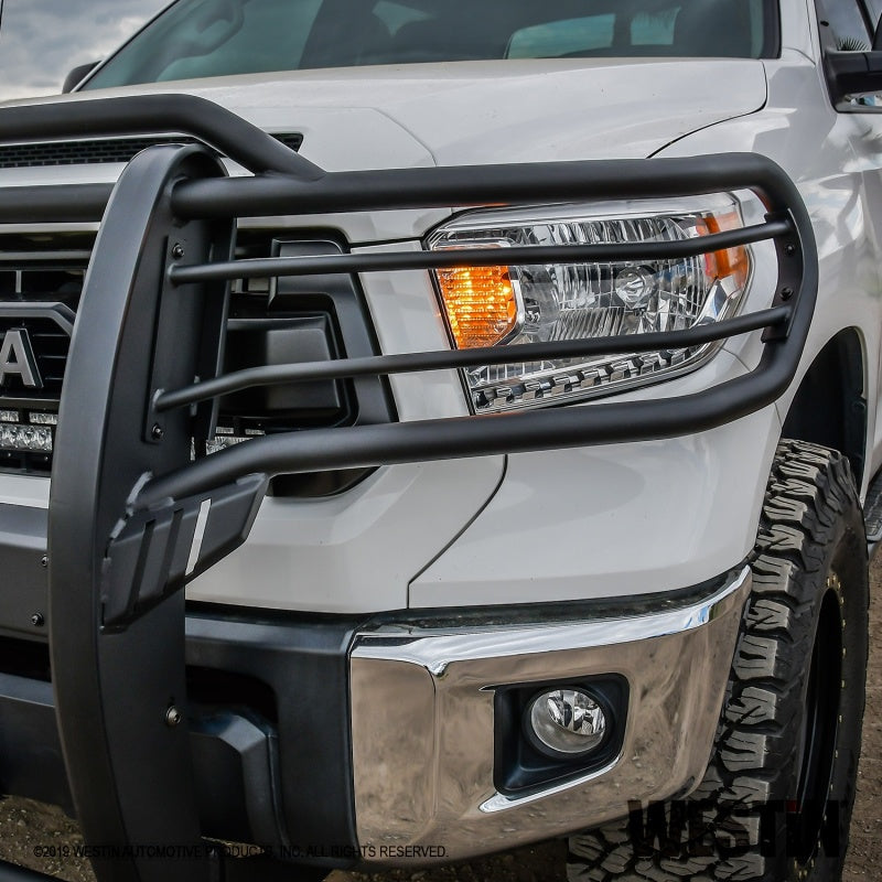 Westin 14-20 Toyota Tundra Sportsman X Grille Guard - Textured Black - Mammoth Racing -