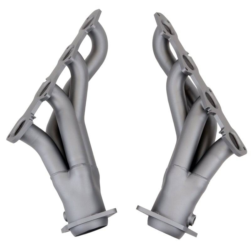 BBK 11-20 Dodge Challenger Hemi 6.4L Shorty Tuned Length Exhaust Headers - 1-7/8in Titanium Ceramic - Mammoth Racing -