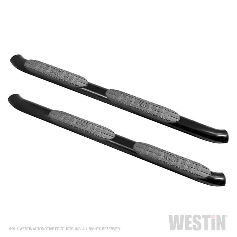 Westin 18-20 Jeep Wrangler JL Unlimited 4DR PRO TRAXX 4 Oval Nerf Step Bars - Textured Black - Mammoth Racing -