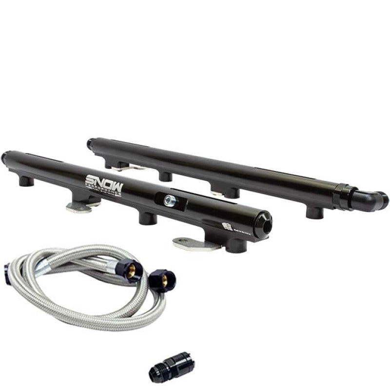Snow 2005+ Hemi 6.4L Factory Hookup Billet Fuel Rail Kit - My Store