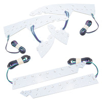 Oracle 14-15 GMC Sierra Headlight DRL Upgrade Kit - ColorSHIFT w/o Controller - Mammoth Racing -