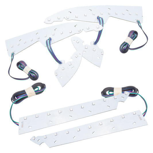 Oracle 14-15 GMC Sierra Headlight DRL Upgrade Kit - ColorSHIFT w/o Controller - Mammoth Racing -