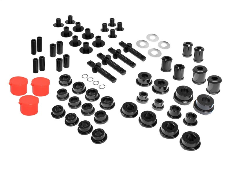 aFe Control Control Arm Bushing/Sleeve Set 97-13 Chevrolet Corvette C5/C6 Black - Mammoth Racing -