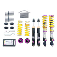 KW Coilover Kit V4 2017+ Mercedes C-Class (W205) AMG C63/C63 S Coupe w/ Electronic Dampening - Mammoth Racing -