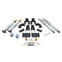 Belltech Lowering KIT 14-17 Chevy Silverado/Sierra 1in to -2in Front/4in Rear w/ Street Perf Shocks - Mammoth Racing -