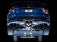 AWE Tuning 17+ Honda Civic SI 1.5L / Type R 2.0L Turbo Triple-to-Dual Tip Conversion Kit - My Store