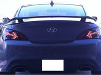 Spyder Hyundai Genesis 10-12 2Dr LED Tail Lights Black ALT-YD-HYGEN09-LED-BK - Mammoth Racing -