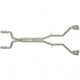 Kooks 16+ Chevy Camaro SS 6.2l 3in Green Cat Muff Delete Exhaust w/Quad Tips (Use w/Kooks Headers) - Mammoth Racing -