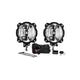 KC HiLiTES 6in. Pro6 Gravity LED Light 20w Single Mount Sae/ece Driving Beam (Pair Pack System) - Mammoth Racing -