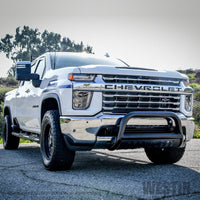 Westin 2020 Chevy Silverado 2500/3500 E-Series Bull Bar - Black - Mammoth Racing -