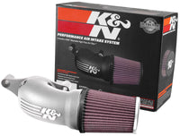 K&N 17-18 Harley Davidson Touring Models Performance Air Intake System Silver - Mammoth Racing -