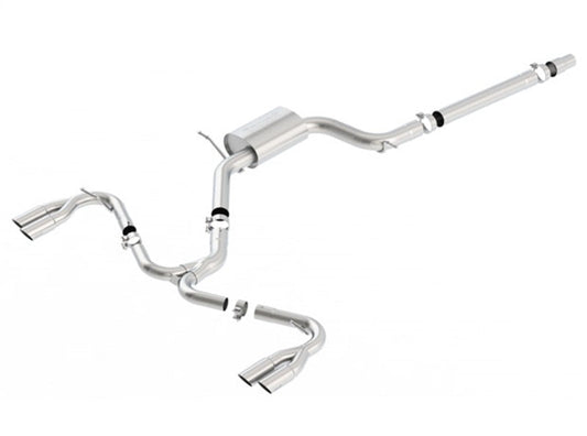 Borla 14-19 Seat Leon Cupra 2.0L AT/MT FWD 4DR Stainless Steel S-Type Catback Exhaust Brushed Tip - My Store