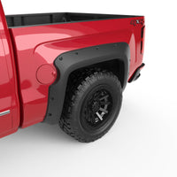 EGR 14+ Chev Silverado 5ft Bed Bolt-On Look Fender Flares - Set - Matte - Mammoth Racing -