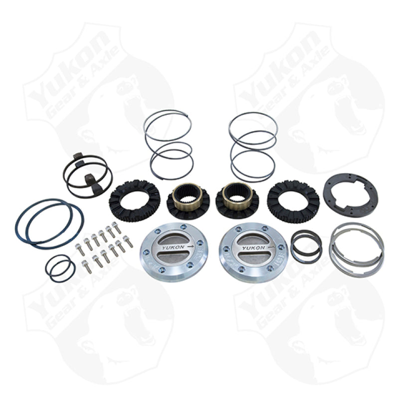 Yukon Hardcore Locking Hub Set for 94-99 Dodge Dana 60 w/Spin Free Kit - My Store