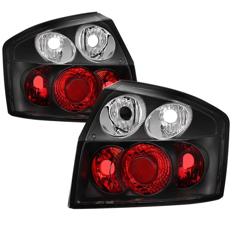 Spyder 02-05 Audi A4 (Excl Convertible/Wagon) Euro Style Tail Lights - Black (ALT-YD-AA402-BK) - Mammoth Racing -