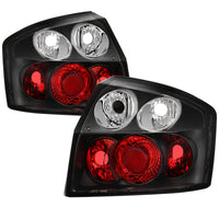 Spyder 02-05 Audi A4 (Excl Convertible/Wagon) Euro Style Tail Lights - Black (ALT-YD-AA402-BK) - Mammoth Racing -