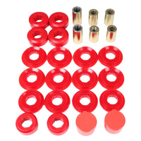 Energy Suspension 91-97 Toyota Land Cruiser FJ80 Front Control Arm Bushing Set - Red - Mammoth Racing -