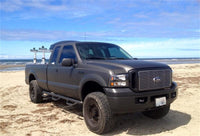 N-Fab Nerf Step 99-16 Ford F-250/350 Super Duty SuperCab 8ft Bed - Gloss Black - Bed Access - 3in - Mammoth Racing -
