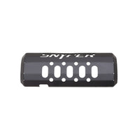 Westin/Snyper 07-17 Jeep Wrangler Muffler Skid Plate - Textured Black - Mammoth Racing -