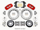 Wilwood Aero6 Front Hub Kit 15.00-Red WWE ProSpindle - My Store